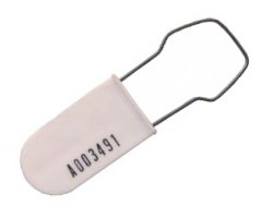 Plomba plastové tělo a kovový závěs