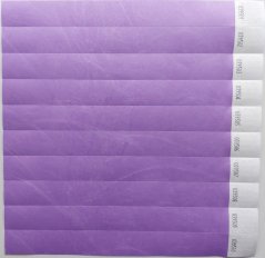 ID náramek TYVEK - TYV11 - levandulová