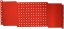ID náramek - neon red BVP 725 - červená lesklá SUNFIRE