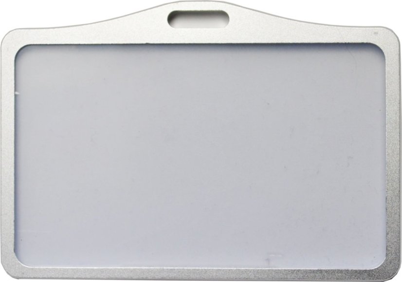 Visačka z eloxovaného hliníku na šířku