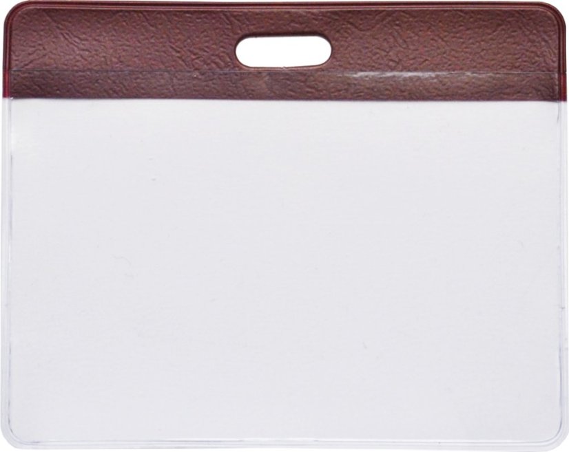 Visačka na šířku - měkké PVC 25 - Barva: Světle modrá