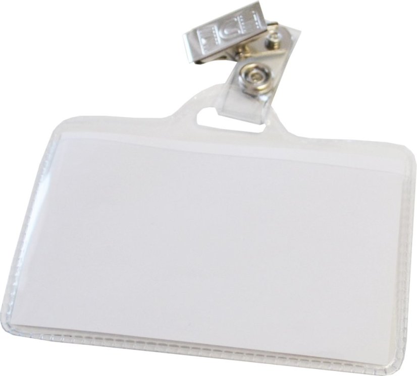 Visačka na šířku - měkký plast + klip