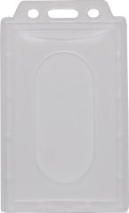 Visačka na výšku - pevný mléčný plast 18