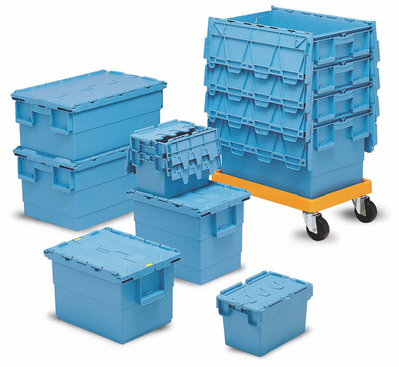 Plastový box INTEGRA ULTIMATE, modrý, rozměr 600x400x350 mm